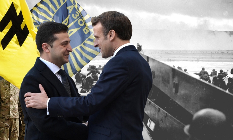 Francouz Cyril de Lattre: Pozvání Zelenského na den vylodění v Normandii je historický zločin