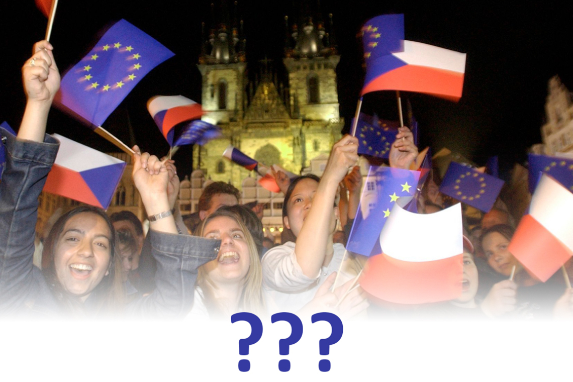 První máj - svátek naivity, s níž jsme vlezli do Evropské unie